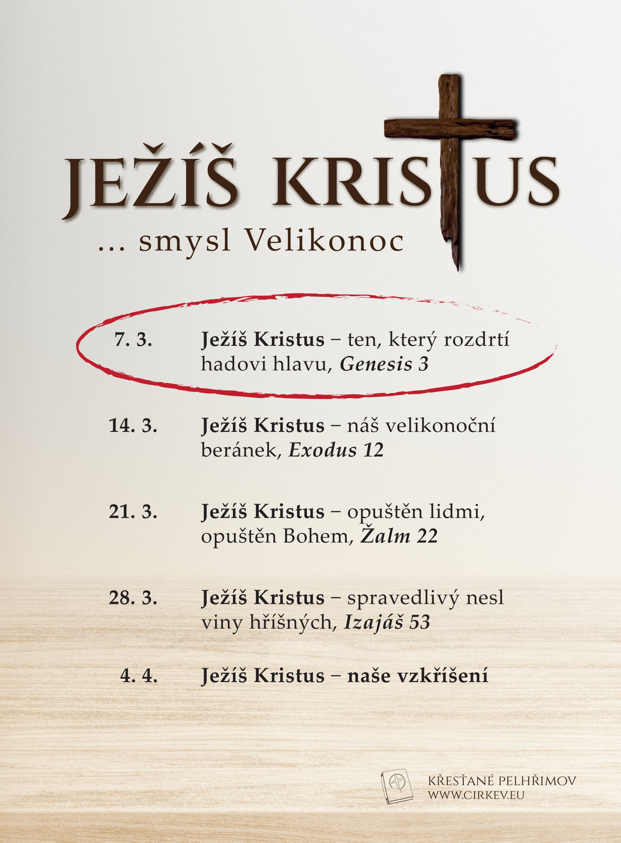 Ježíš Kristus - Ten, který rozdrtí hadovi hlavu