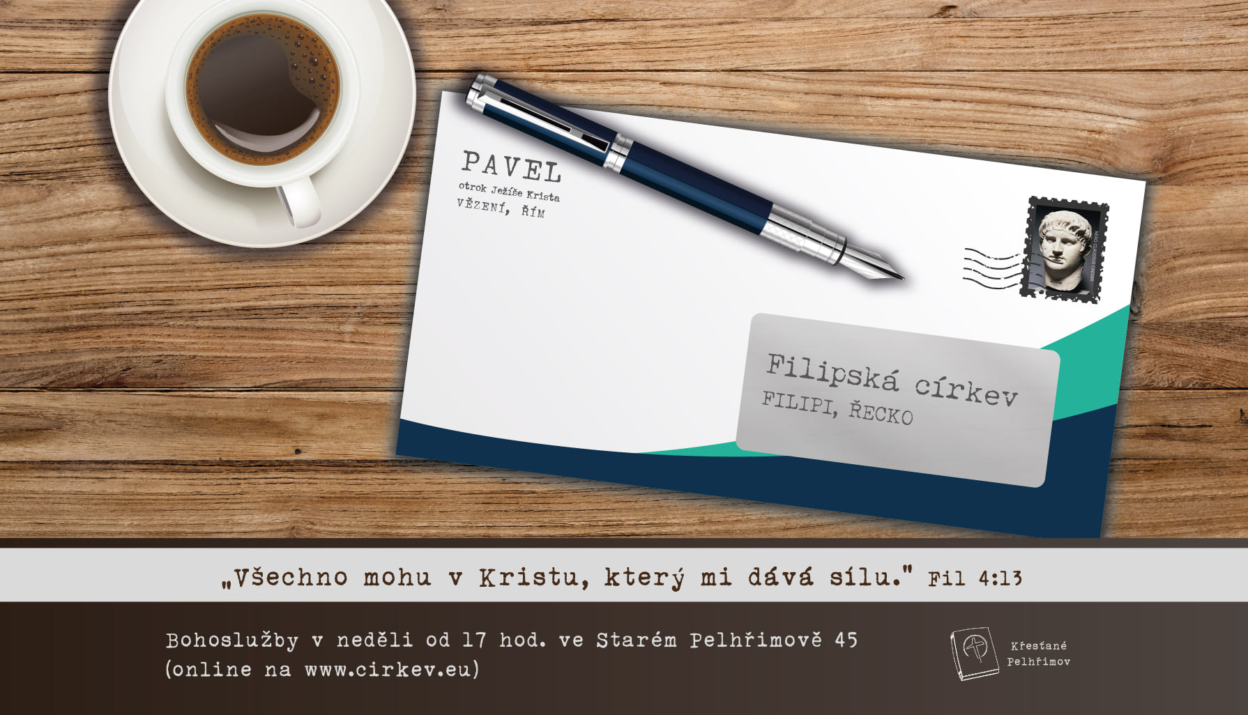 List Filipským - všechno mohu v Kristu, který mi dává sílu
